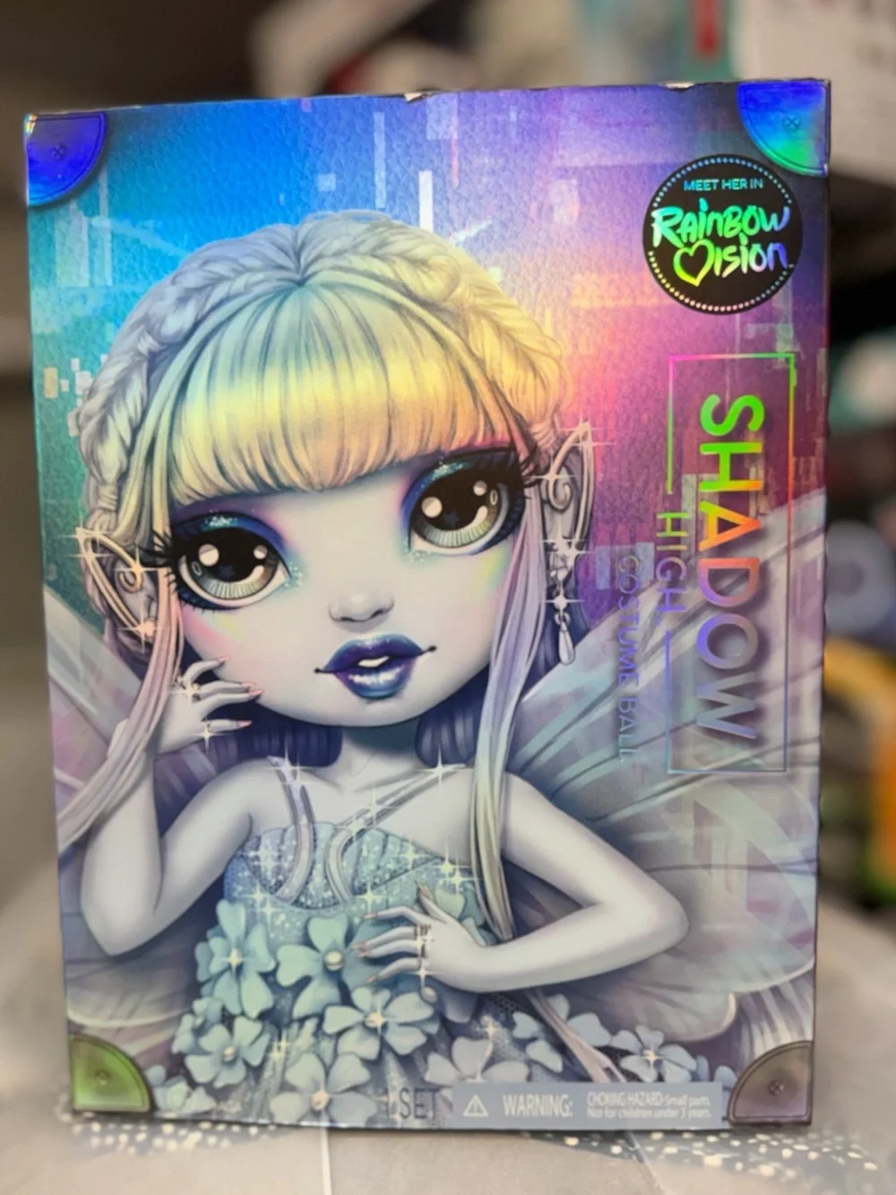 Rainbow Vision COSTUME BALL Shadow High – Eliza McFee (Light Blue) Fashion Doll.